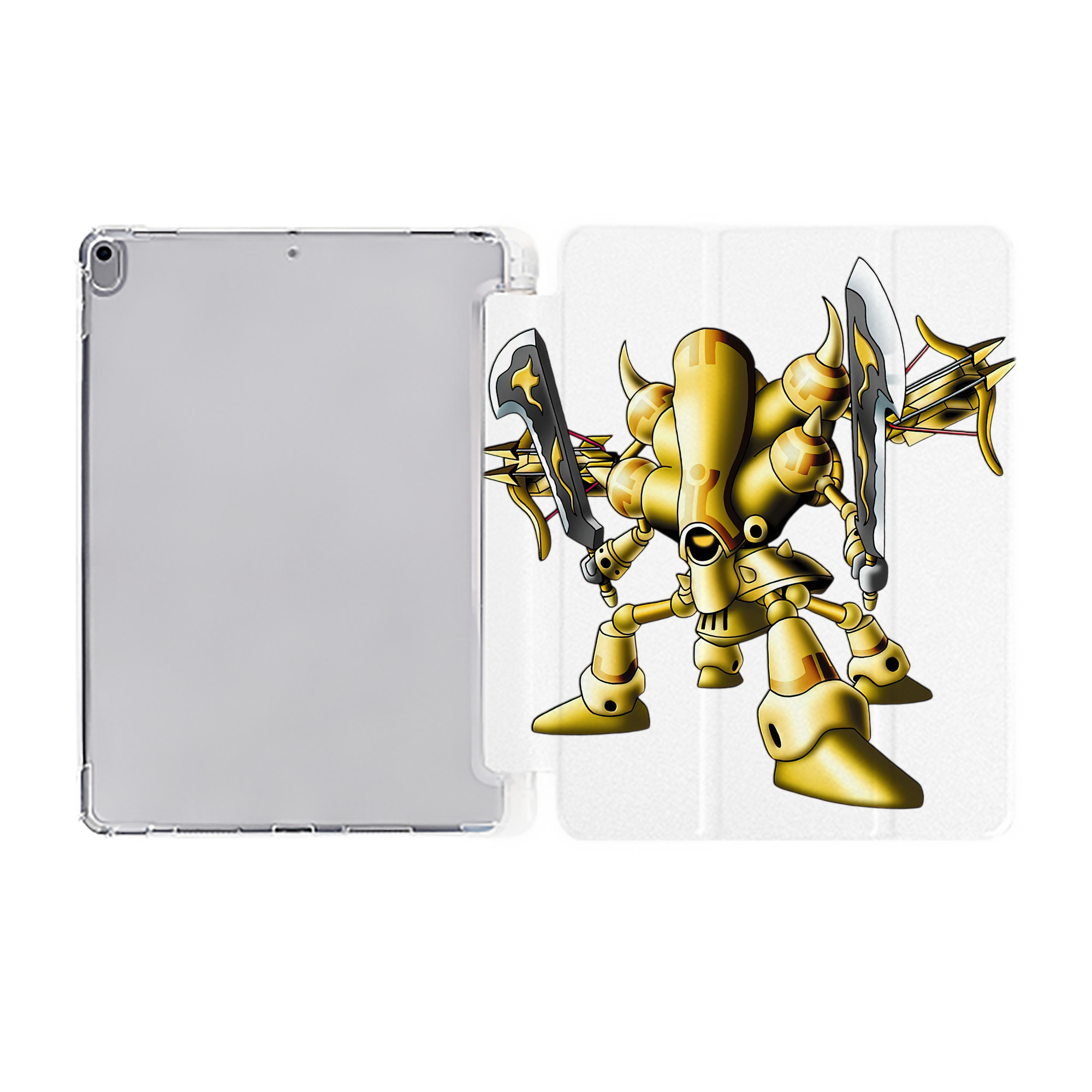 （画像用） ドラゴンクエスト Doragon Kuesuto Dragon Quest IPad ケース ペン収納付き 三つ折りスタンド PUレザー×シリコン 対応機種9.5/10.5/10.9インチ